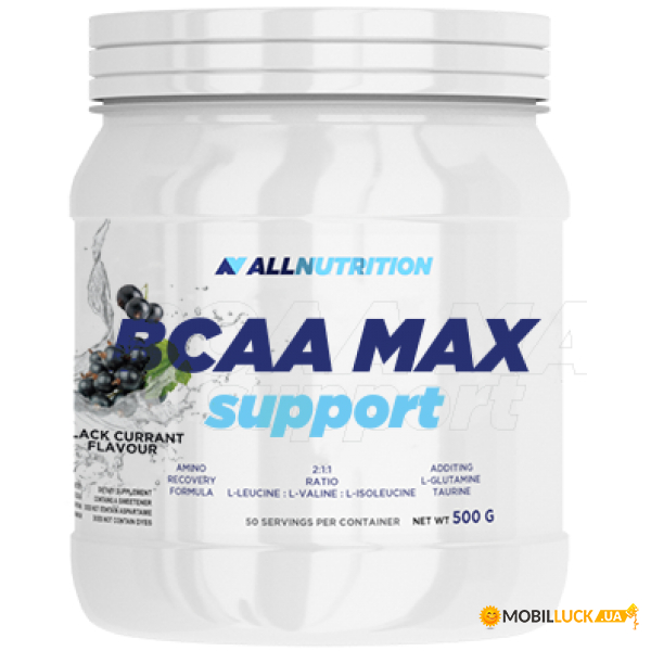  All Nutrition BCAA Max Support 500g Grape 100-56-8568510-20