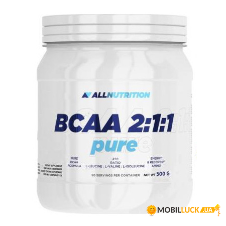  All Nutrition BCAA Max Support 500g Grapefruit 100-75-7113998-20