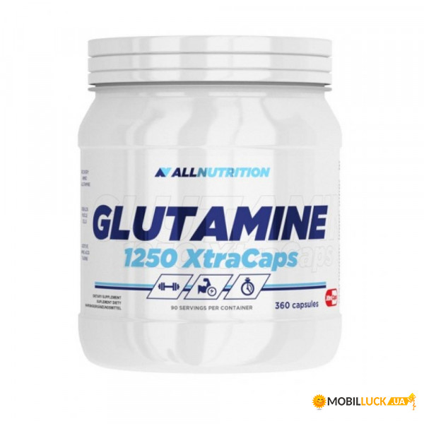  All Nutrition Glutamine -  360caps 100-36-7325955-20