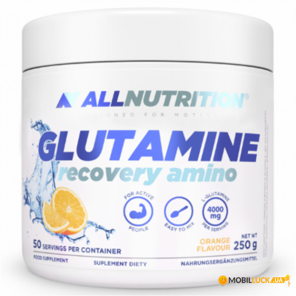  All Nutrition Glutamine Recovery Amino - 250g 100-43-1965107-20