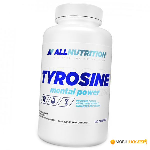  AllNutrition Tyrosine Mental Power - 120caps