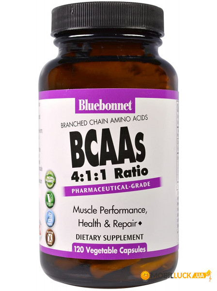  Bluebonnet Nutrition BCAA 120  (4384302916)