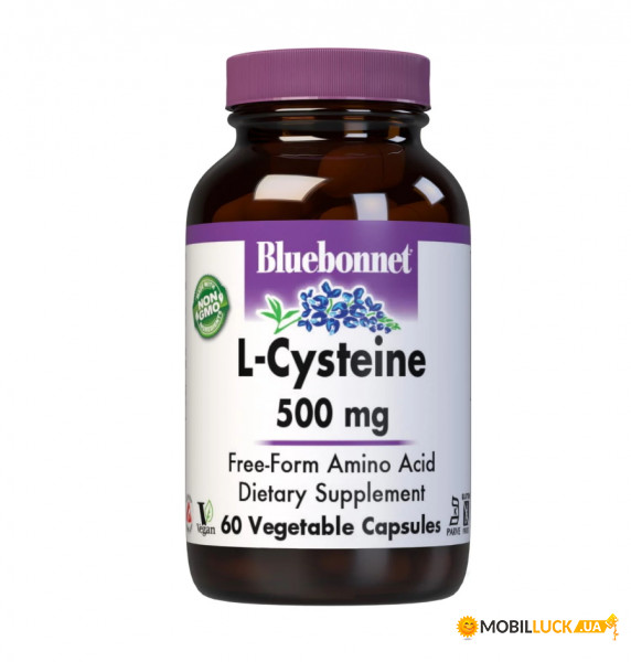  Bluebonnet Nutrition L-Cysteine 500 mg 60 