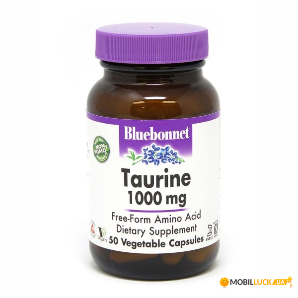  Bluebonnet Nutrition Taurine 1000 mg 50  