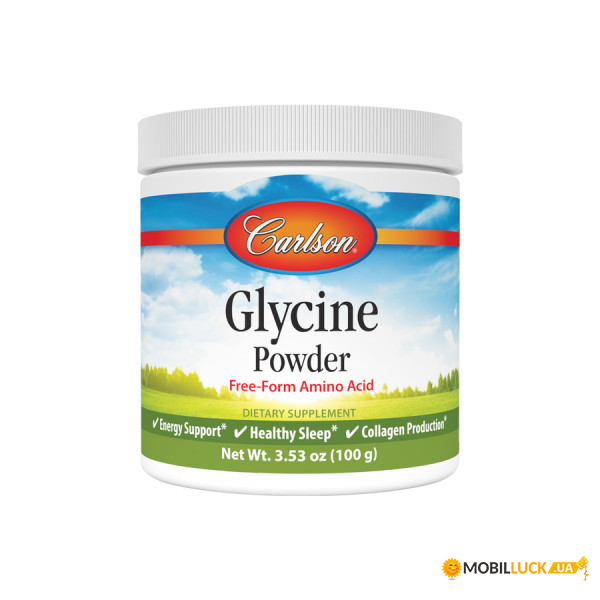  Carlson Labs Glycine Powder 100  