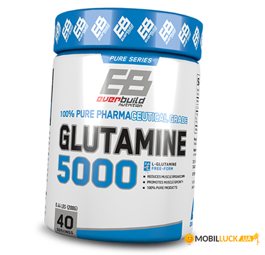  EverBuild Nutrition Glutamine 5000 200   (32402001)