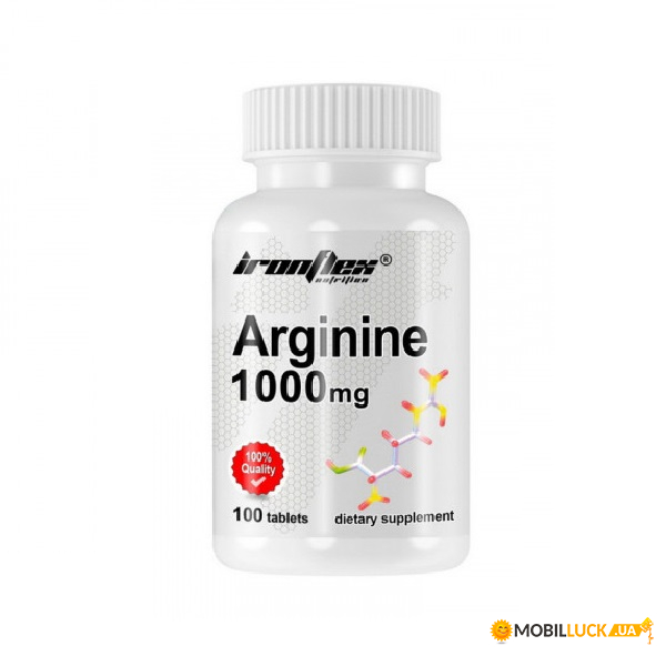  IronFlex Arginine 1000 100 tabs