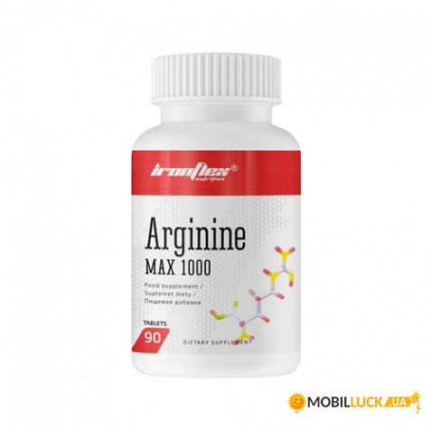  IronFlex Arginine MAX 1000 90 