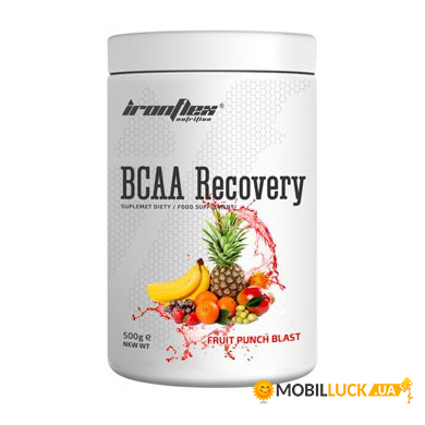  IronFlex BCAA Recovery 500 g strawberry pineapple