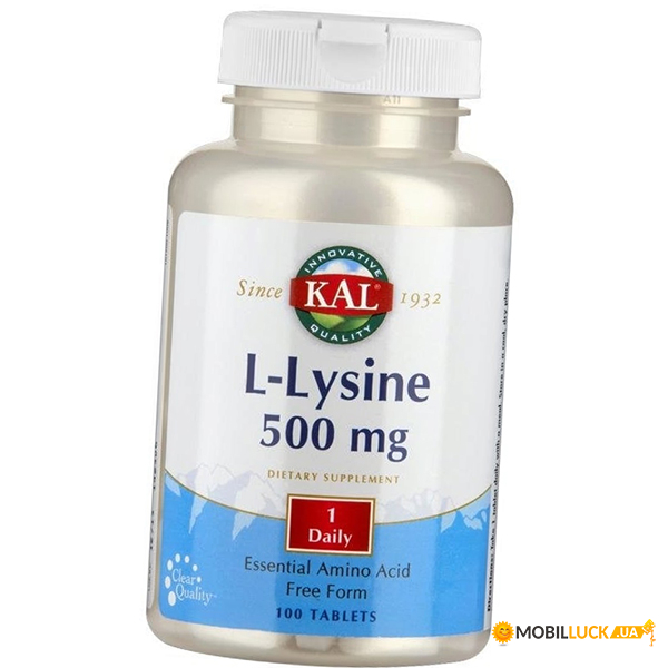   KAL L-Lysine 500 100 (27424002)