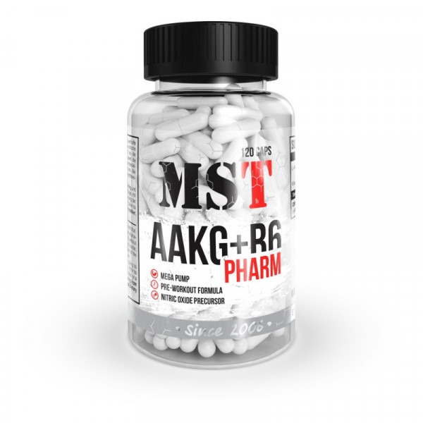  MST Nutrition AAKG + B6 Pharm 120  