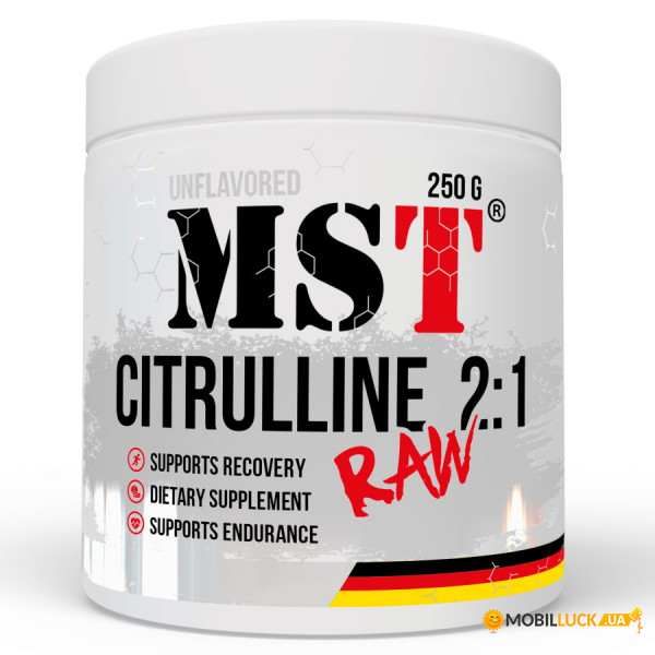  MST Nutrition Citrulline 2:1 Raw 250 