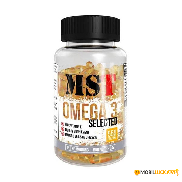   MST Nutrition Omega 3 Selected 55110 