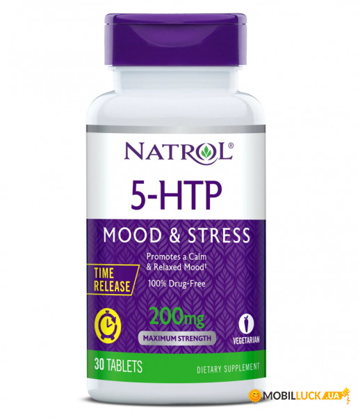  Natrol 5-HTP 200 mg T/R 30  