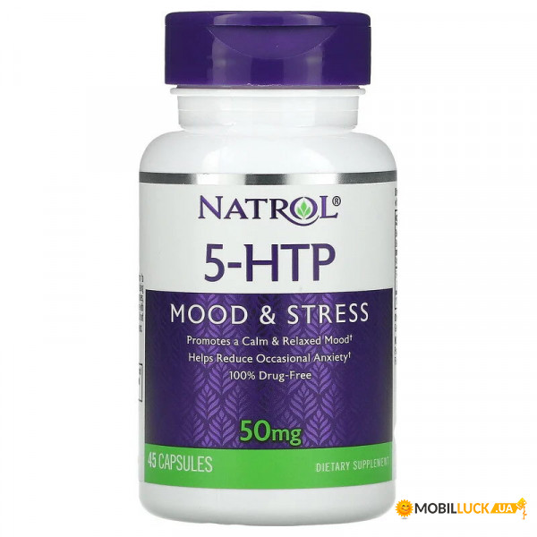  Natrol 5-HTP 50 mg 45  