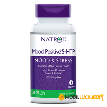  Natrol Mood Positive 5-HTP 50  