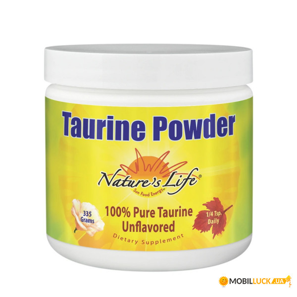  Nature's Life Taurine Powder 335 