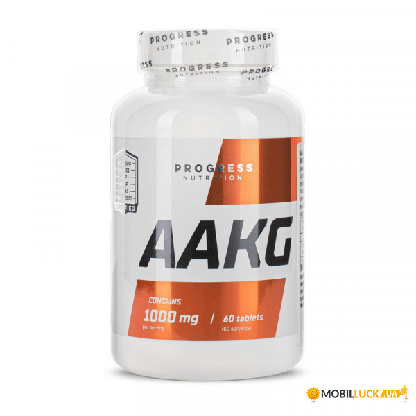  Progress Nutrition AAKG 1000 mg 90 tabs