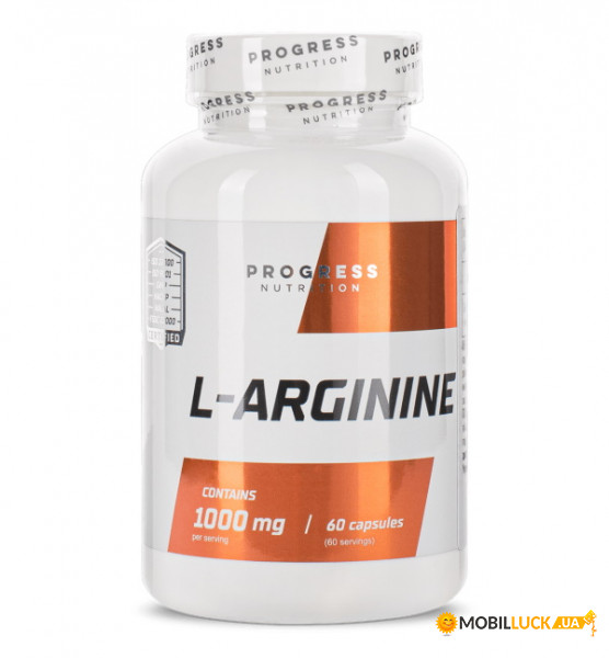  Progress Nutrition L-Arginine 60 