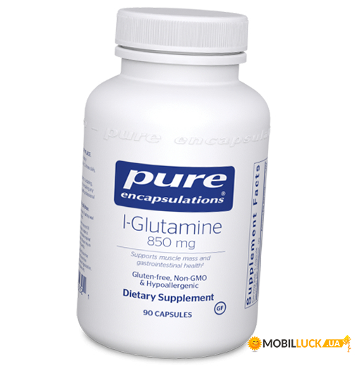  Pure Encapsulations L-Glutamine 850 250 (32361003)