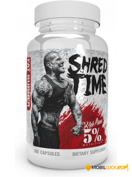  Rich Piana 5% Shred Time 180  (4384303925)