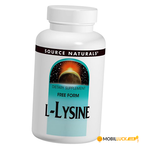  Source Naturals L-Lysine 500 250  (27355021)