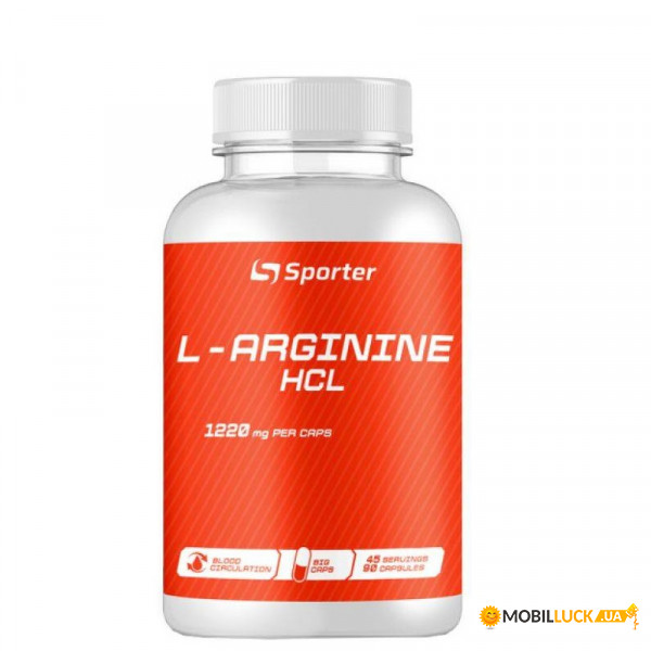  Sporter L-Arginine HCL 90 