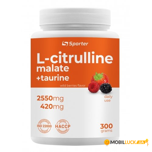  Sporter L-Citrulline Malate 300  