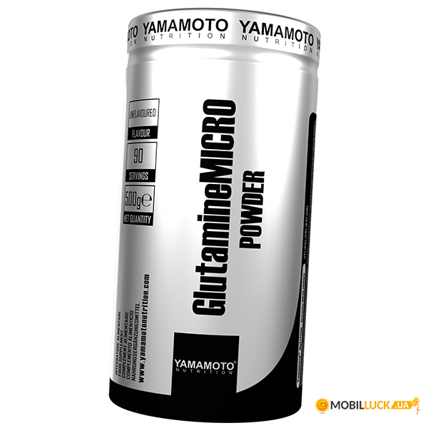  Yamamoto Nutrition Glutaminemicro Powder - 500g Pure