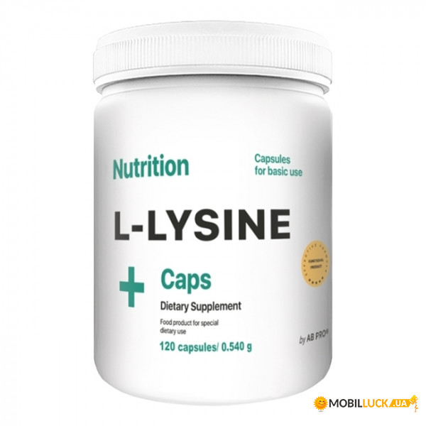  AB Pro L-Lysine Caps 120 