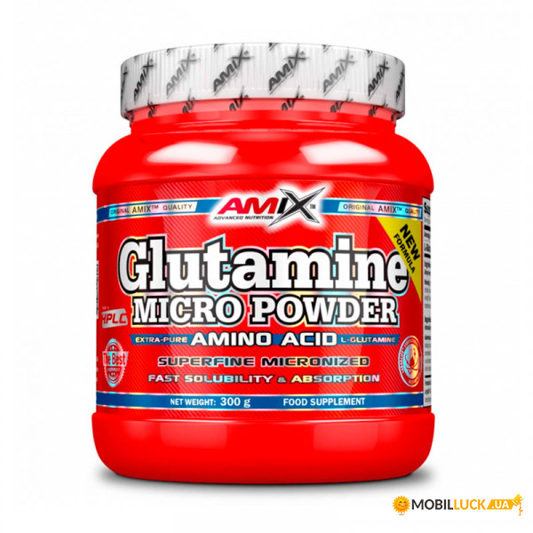  AMIX Glutamine Micro Powder 300 g