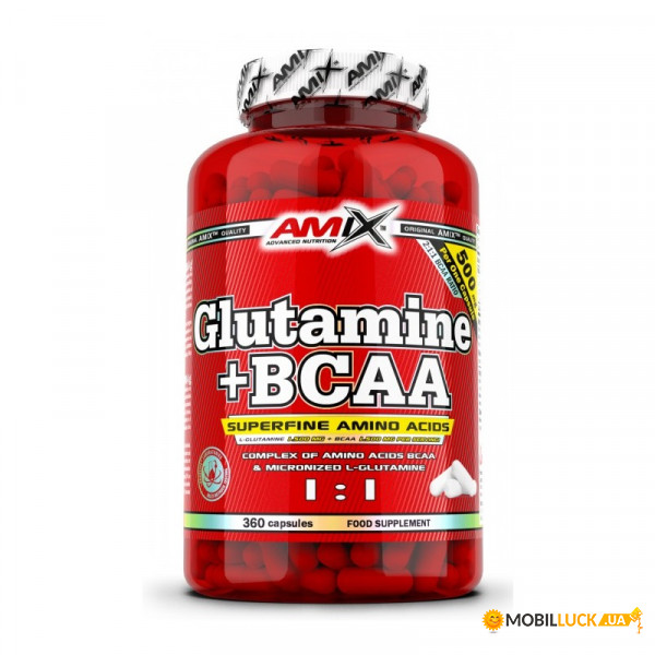  Amix Nutrition L-Glutamine+ BCAA 360  