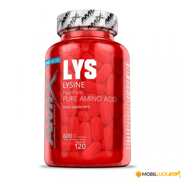  Amix Nutrition L-Lysine 600 mg 120  