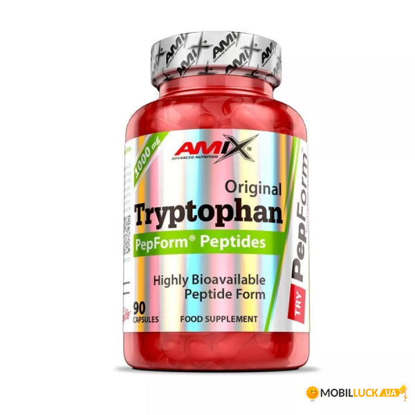  Amix Nutrition Tryptophan PepForm Peptides 500 mg 90  