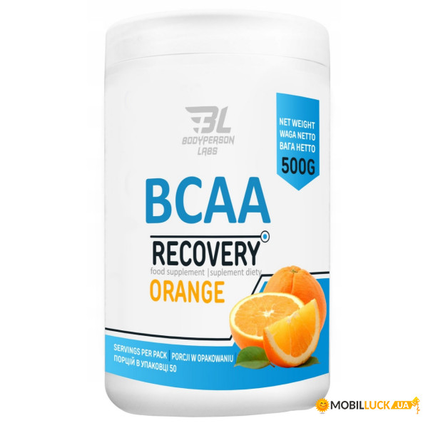  Bodyperson Labs BCAA Recovery - 500g Orange