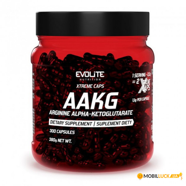  Evolite Nutrition AAKG Extreme 300 caps