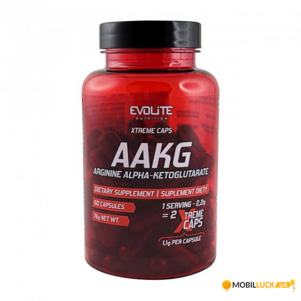  Evolite Nutrition AAKG Extreme 60 caps