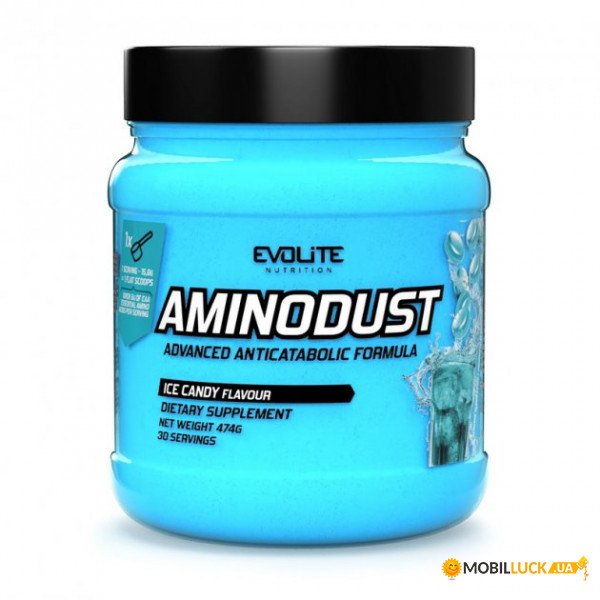  Evolite Nutrition Amino Dust 474 g ice candy