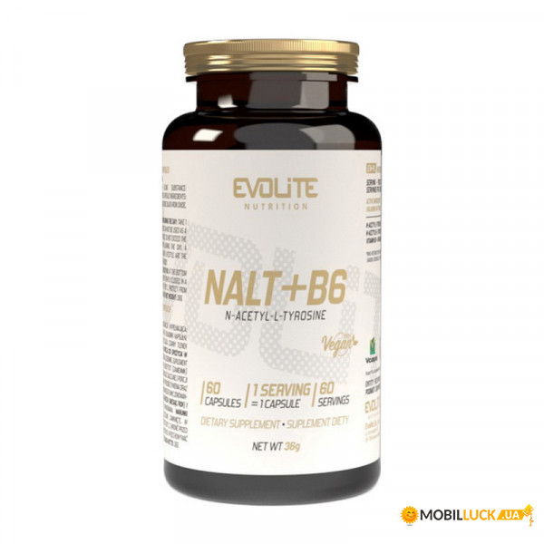  Evolite Nutrition NALT+B6 60 vcaps