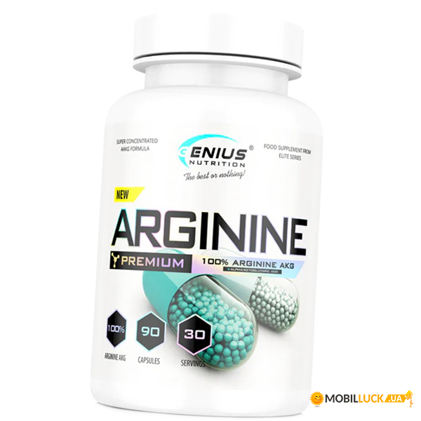   Genius Nutrition Arginine AKG 90 (27562004)