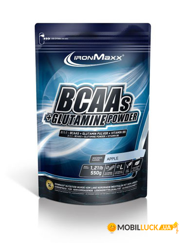  IronMaxx BCAAs + Glutamine 550  