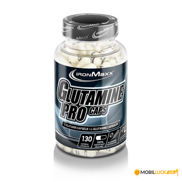  Ironmaxx Glutamine Pro 130 