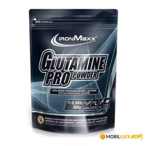 Glutamines Ironmaxx Glutamine Pro Powder 300 