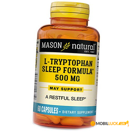     Mason Natural L-Tryptophan Sleep Formula 60 (27529002)