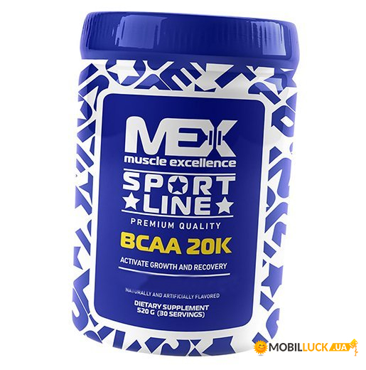  Mex Nutrition Bcaa 20K 520 g Berry