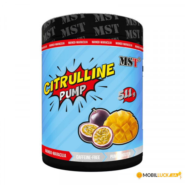  MST Citrulline Pump 511 g mango-maracuja