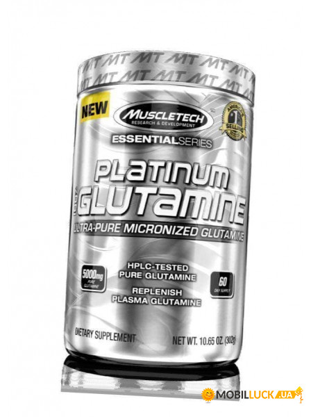  Muscle Tech Platinum 100% Glutamine 302 (32098001)