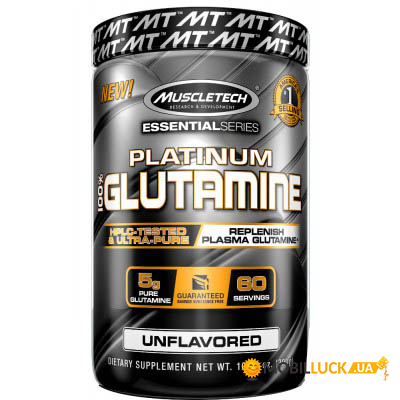  Muscle Tech Platinum 100 Glutamine 302 