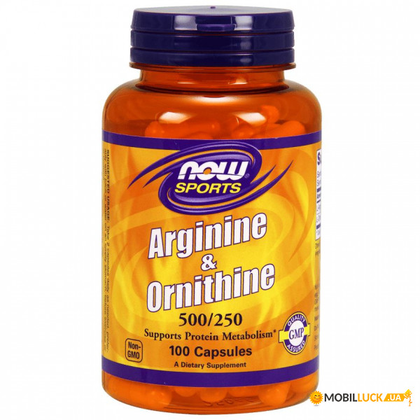  NOW Arginine Ornithine 100  