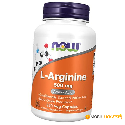  Now Foods Arginine 500 250 (27128007)